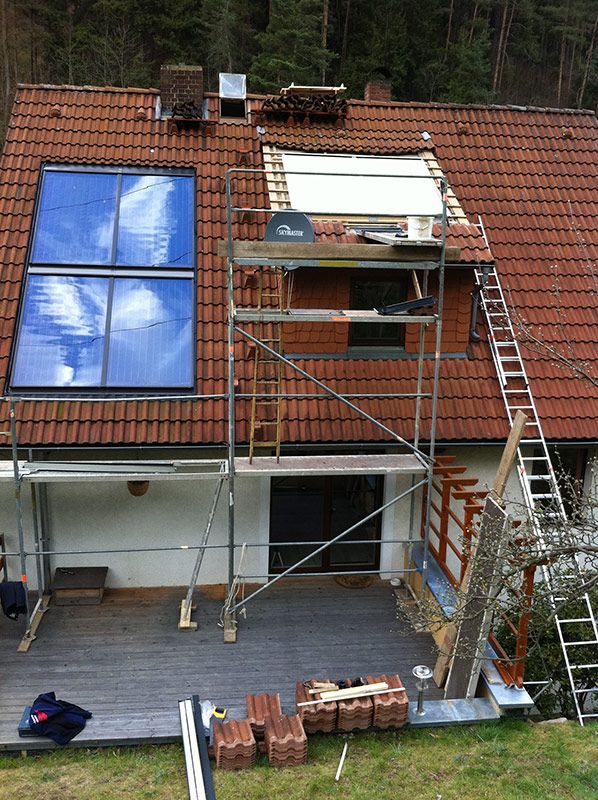 Installation Solaranlage