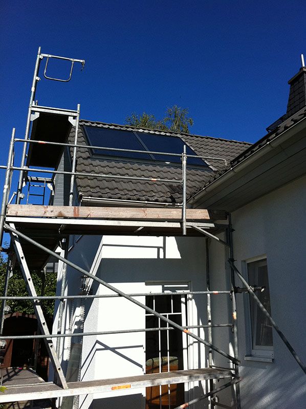 Installation Solaranlage